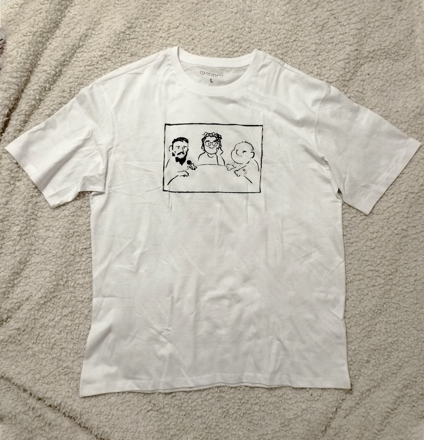 Hand Printed Cumtown T-Shirt