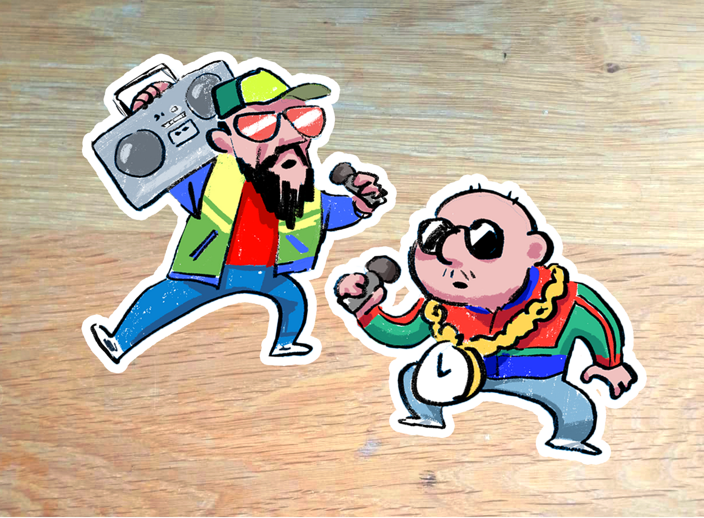 Rapping Stav and Nick