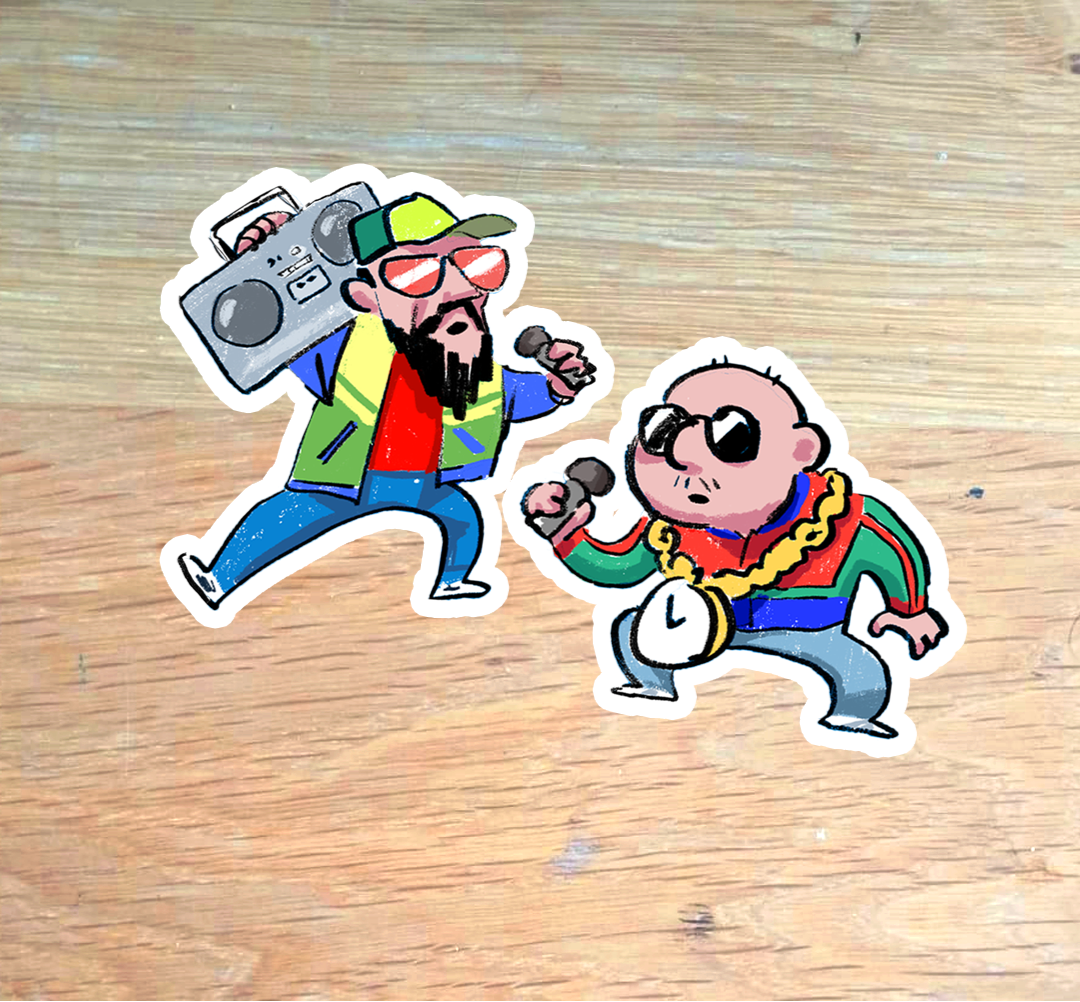 Rapping Stav and Nick